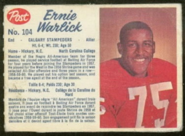 104 Ernie Warlick